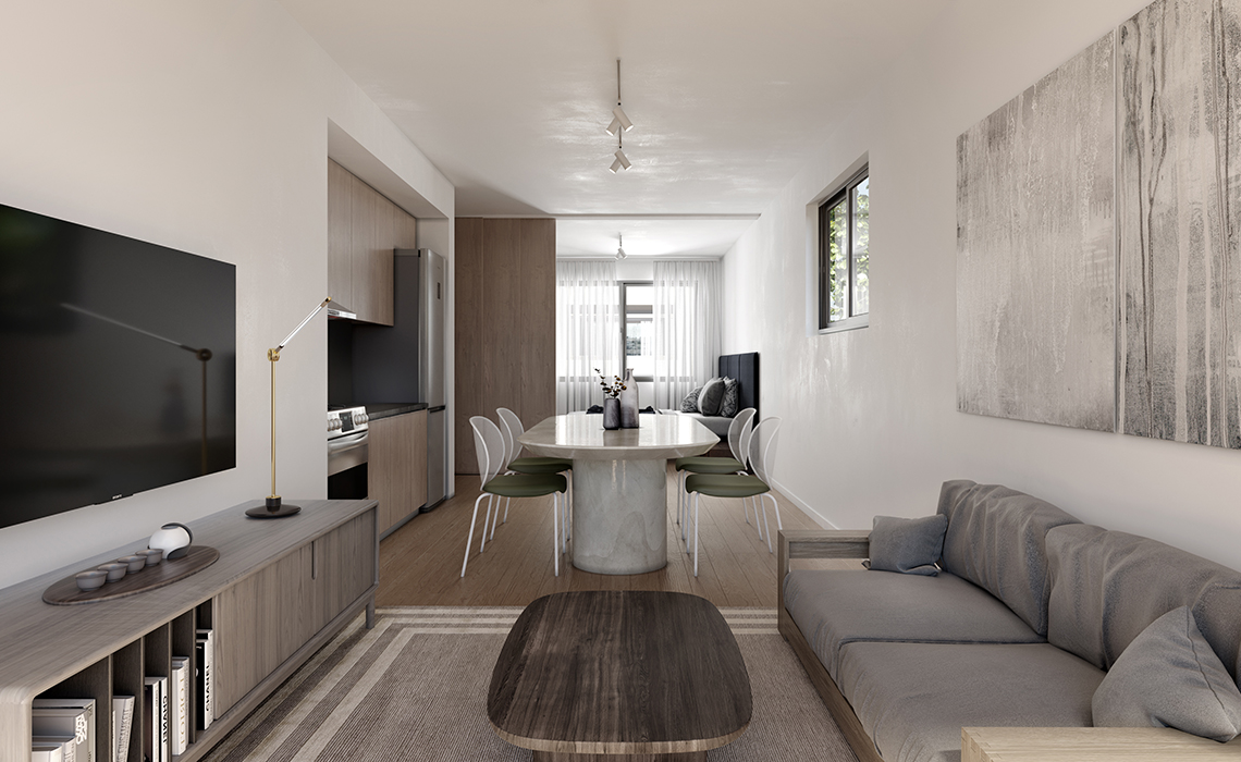 Planta Baja - Render