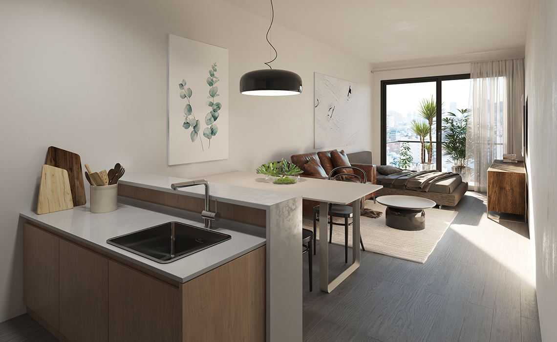 Planta Baja - Render