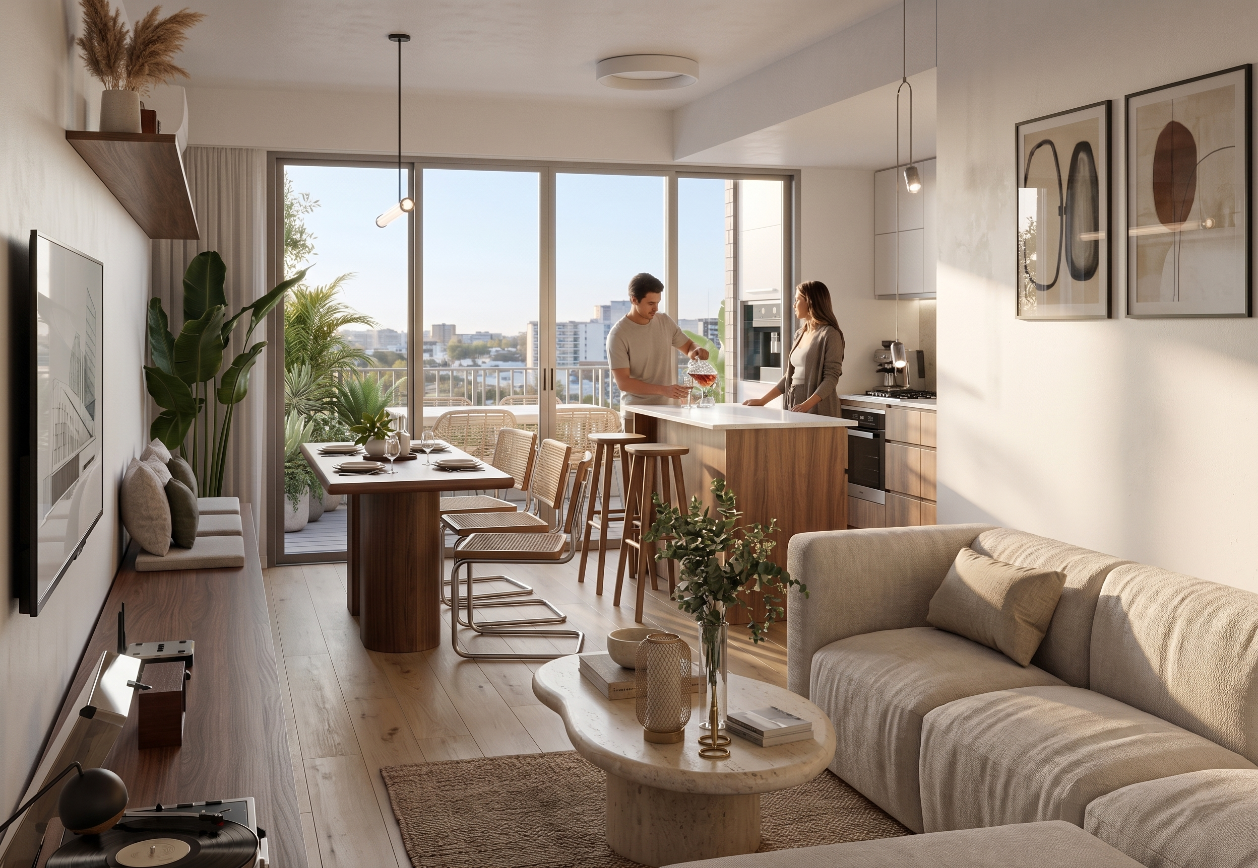 Planta Baja - Render